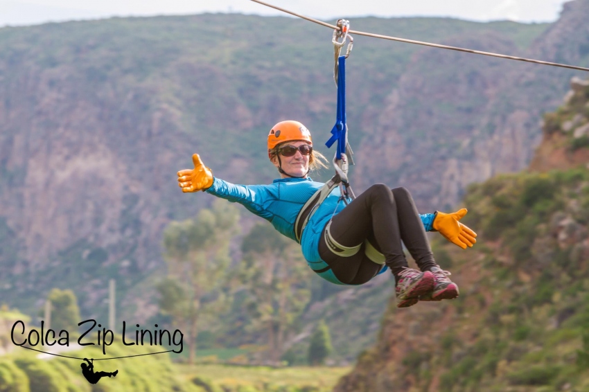 Zip line en el Valle del Colca
