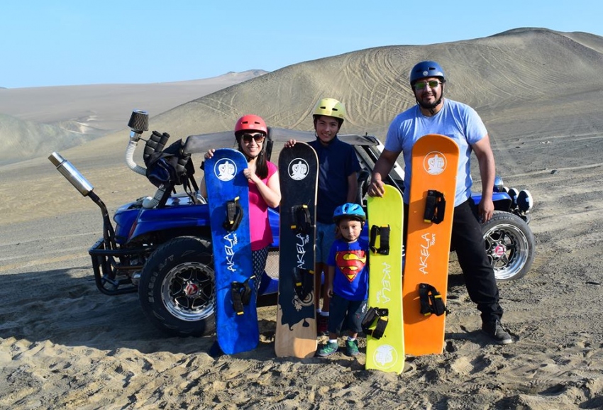 Sandboard en Casma