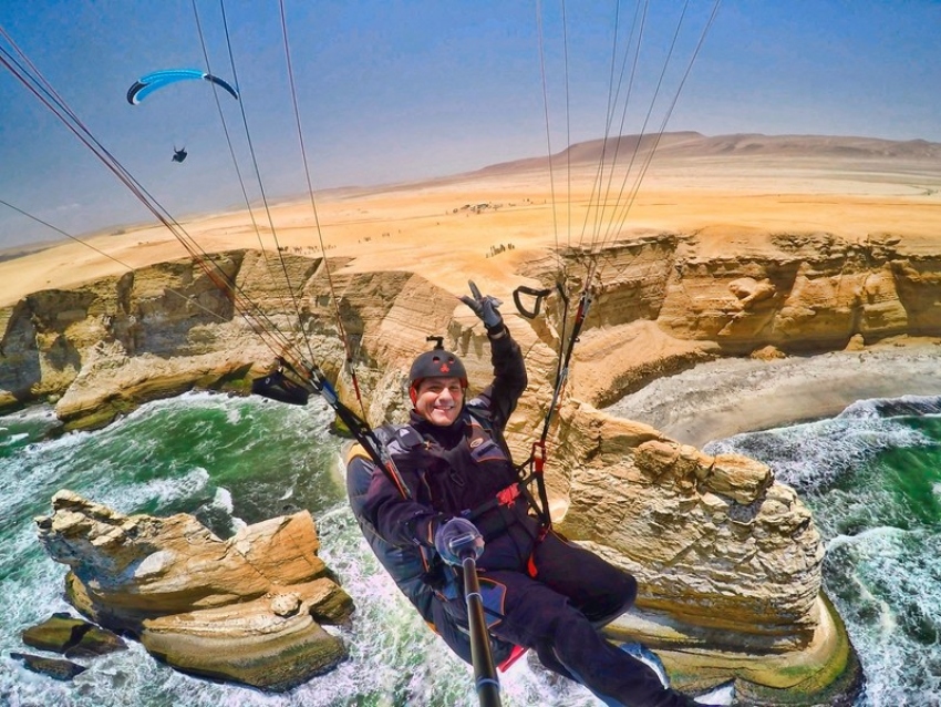 Vuela en Parapente - Paracas