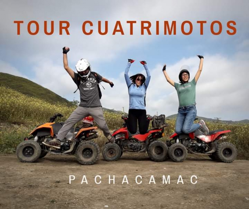 Cuatrimotos en Pachacamac
