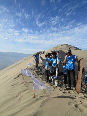 SANDBOARD TOROMATA DUNE 1800m descent - Imagen 11