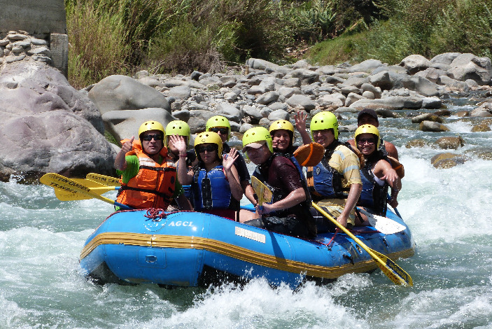 With Victor in Lunahuana