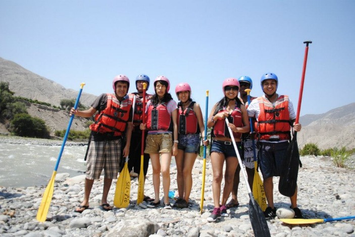Rafting in Lunahuana