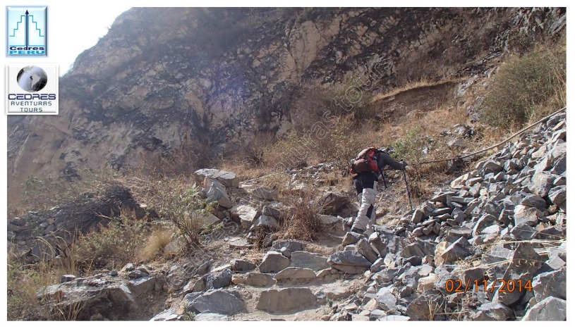 Cruz de Huamurpa Trekking on November 2nd, 2014. - Imagen 3