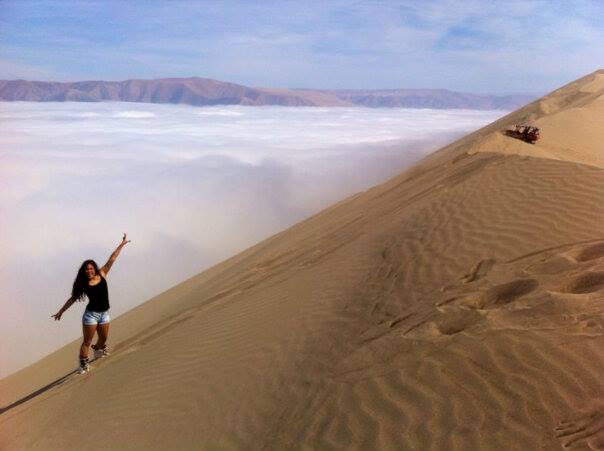 SANDBOARD TOROMATA DUNE 1800m descent