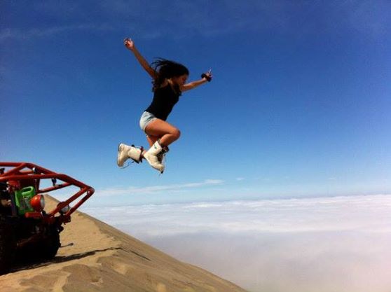 SANDBOARD TOROMATA DUNE 1800m descent - Imagen 2