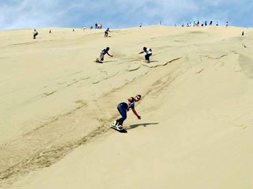 SANDBOARD TOROMATA DUNE 1800m descent - Imagen 10