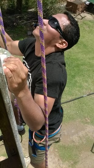 CLIMBING AT LAGUNA CONACHE