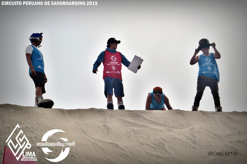 1st STAGE PERUVIAN SANDBOARDING CIRCUIT IN LIMA