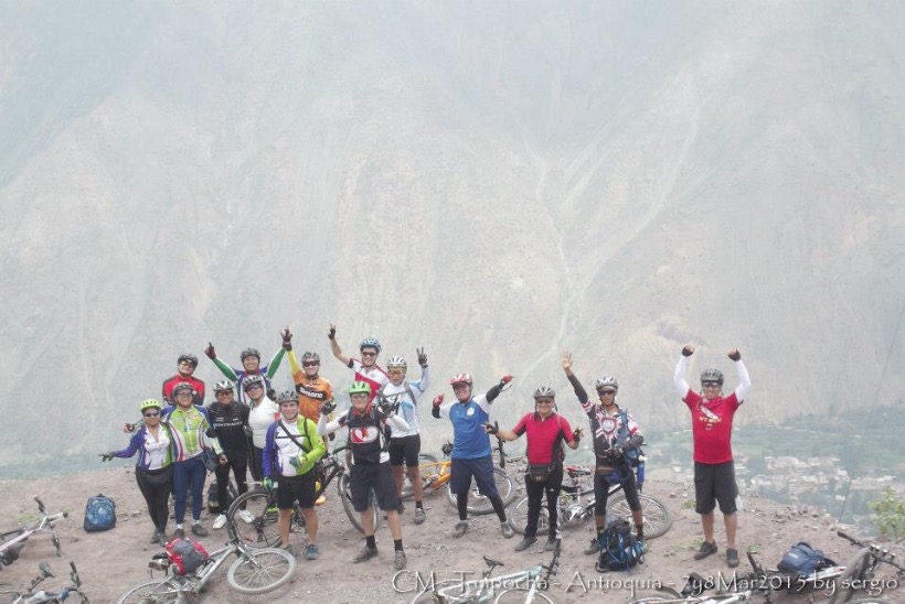 Route to Cocachacra Santiago de Tuna Tupicocha