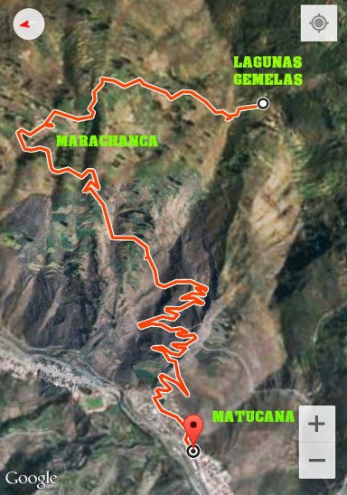 MARACHANCA AND ITS TWIN LAKES ORCOCOCHA