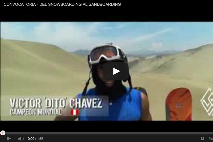 CALL FOR SANDBOARDING