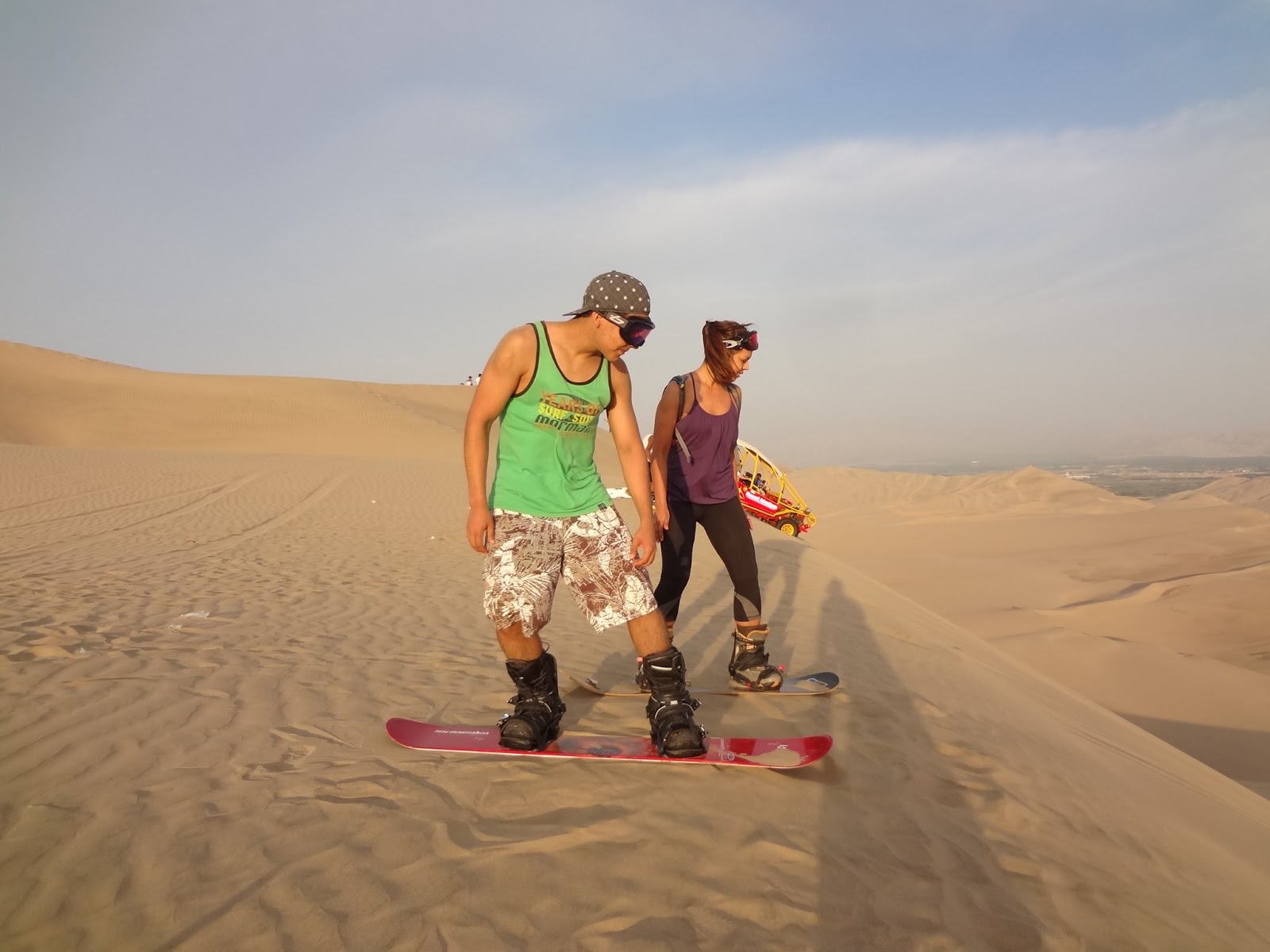 Discover the Southern Peru dunes, perfect for sandboarding!