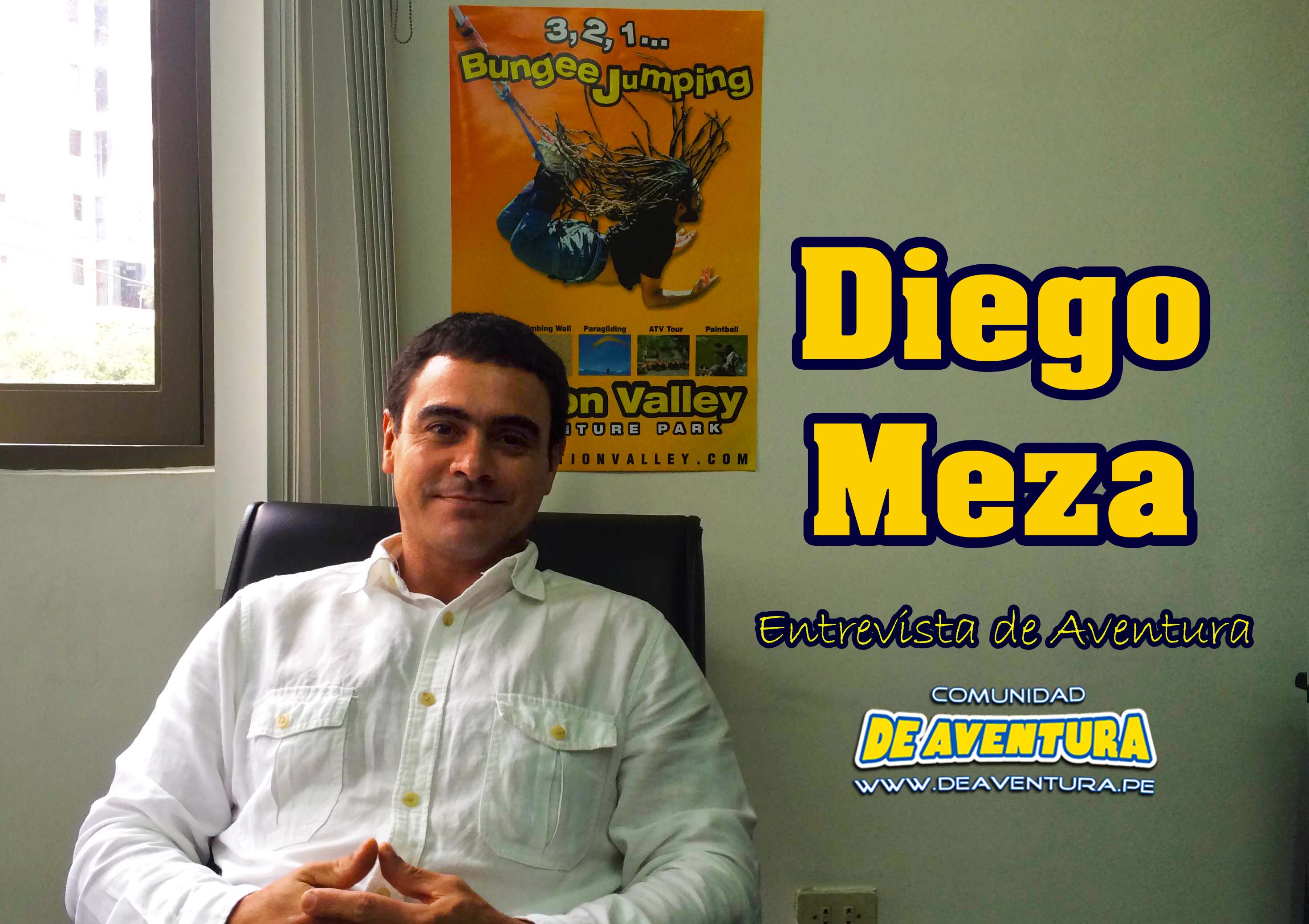[Interview] Diego Meza: Adrenaline from the highest Bungee jumping in Latin America