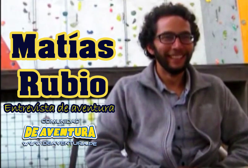 [Interview] Matías Rubio: Climbing, more than just a sport