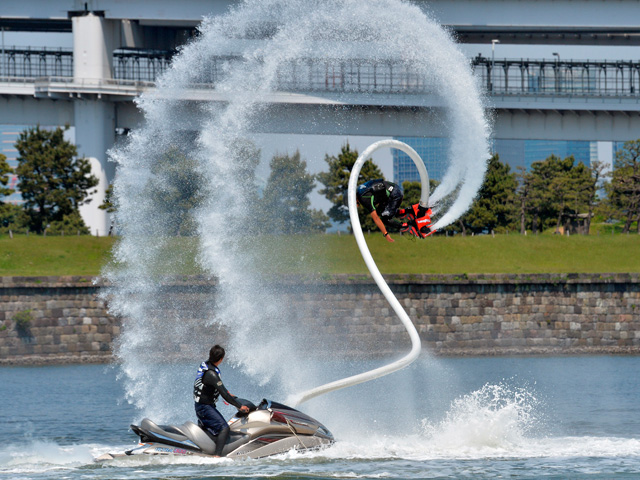 Flyboard: The new sport of the future.