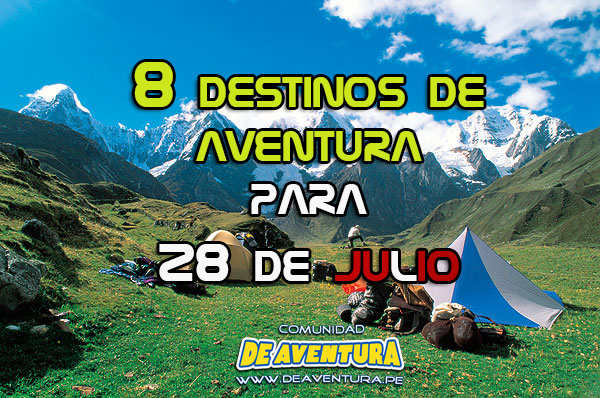 8 Adventure Destinations for July 28th