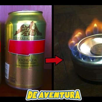Adventure Survival: How to make a kitchen with 2 aluminum cans