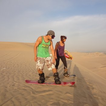 Discover the Southern Peru dunes, perfect for sandboarding!