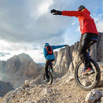 Mountain Unicycling