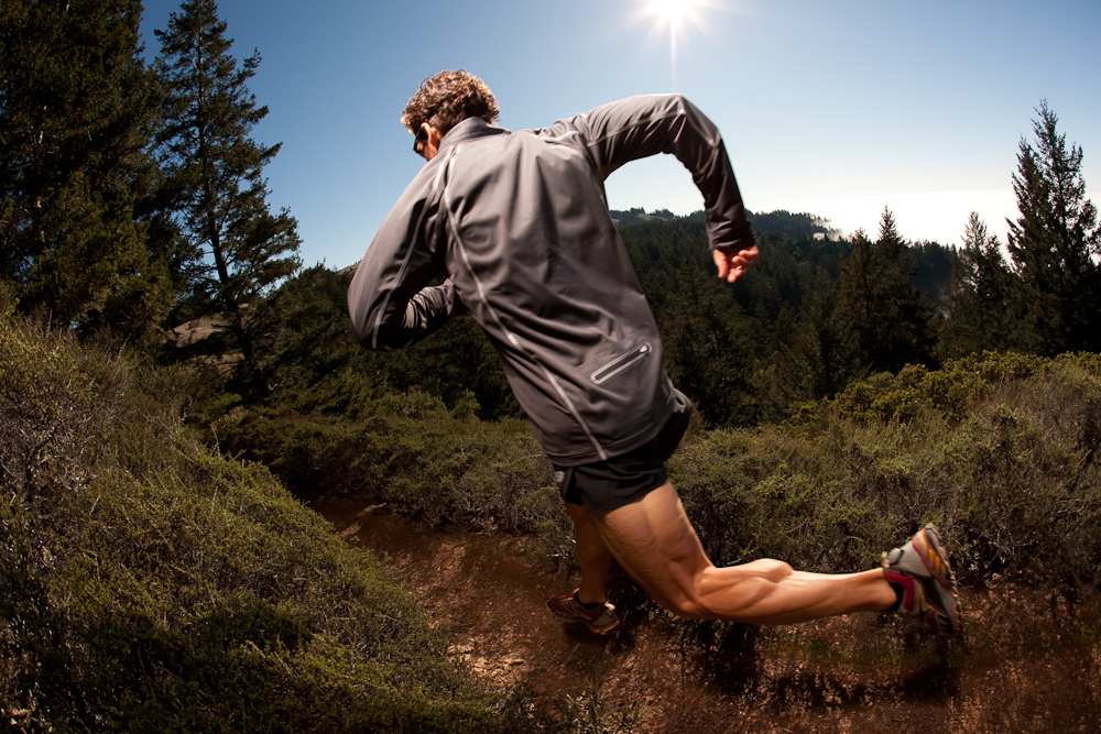 Trail Running: Running through nature.