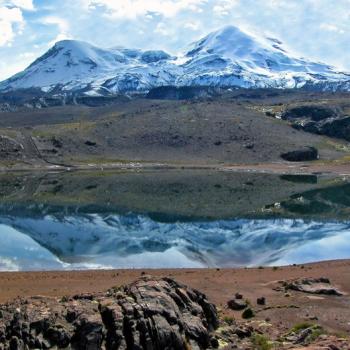 Coropuna Snowcapped Mountain