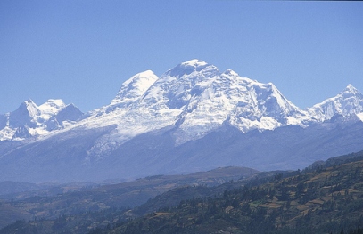 Hiking in Nevado Huascaran