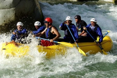 Rafting on the Tambopata River
