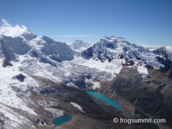 Climbing in Nevado Ranrapalca