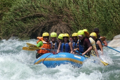Rafting in Lunahuaná