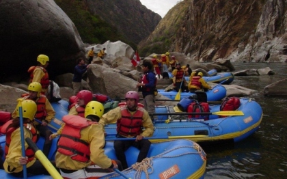 Rafting on the Apurimac River