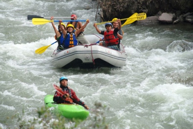 Rafting on the Lurín River