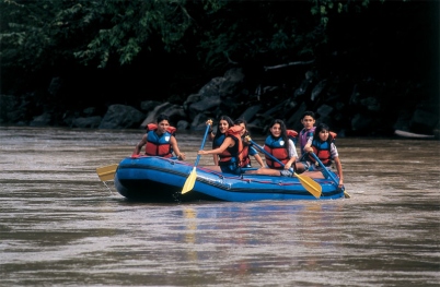 Rafting in Tumbes River