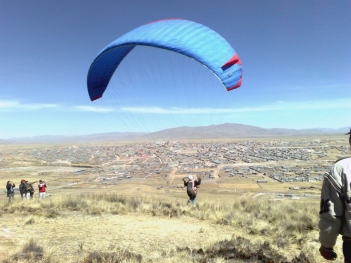 Paragliding in Arequipa