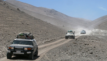 4x4 in the Volcanic Mountain Range