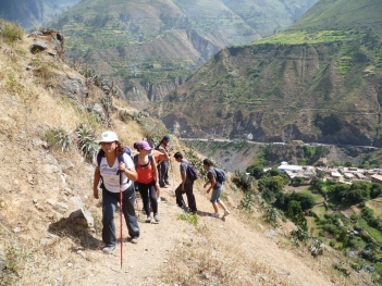 Trekking in Lunahuaná