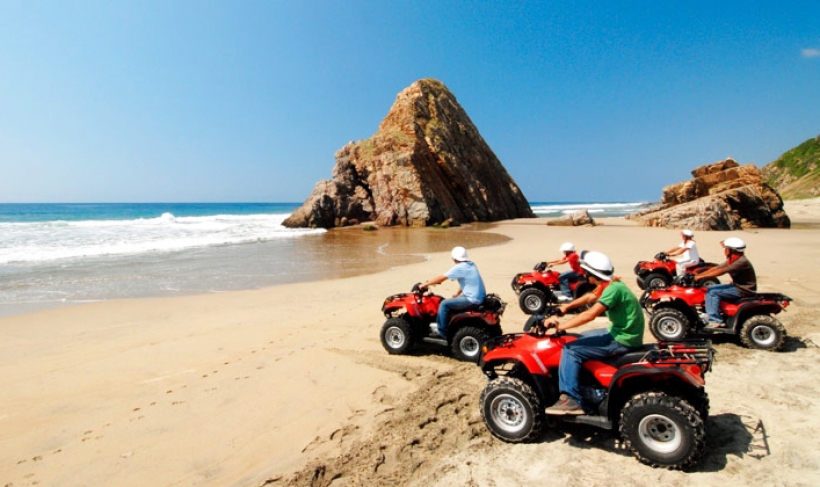 Quad biking in Paracas