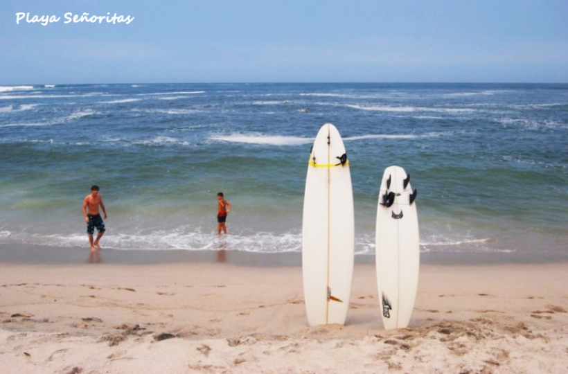 Surf at Señoritas Beach