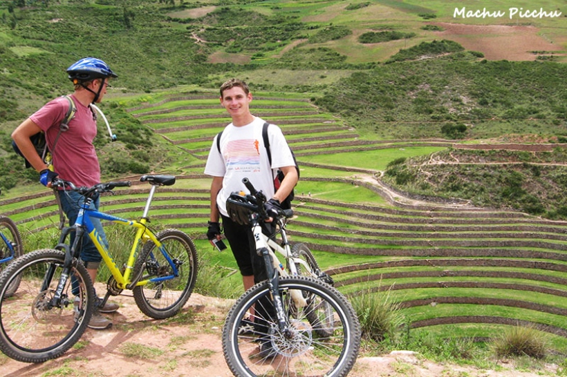 Cycling in Machu Picchu