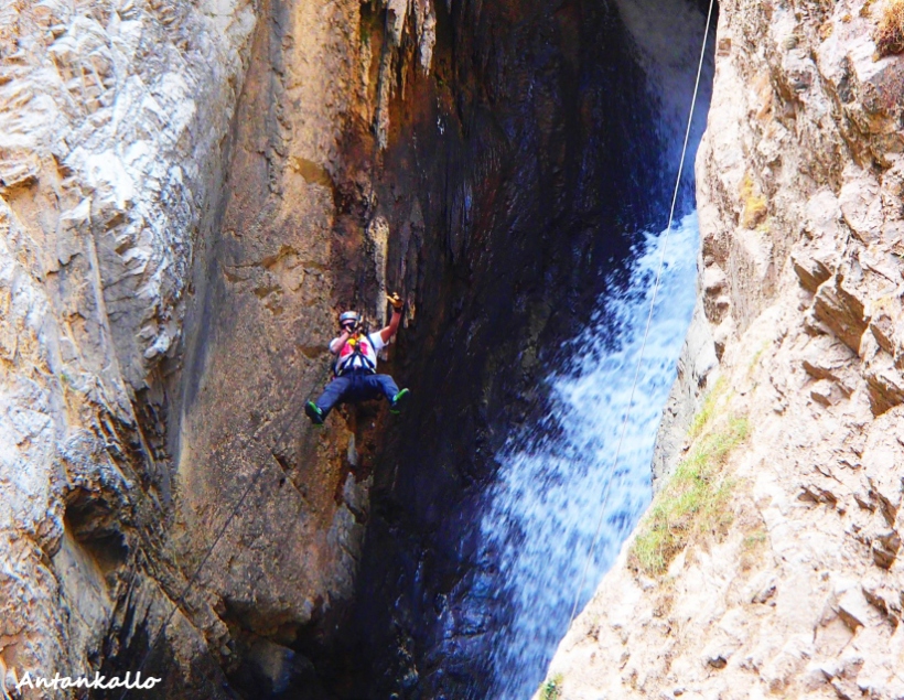 Canyoning in Antankallo