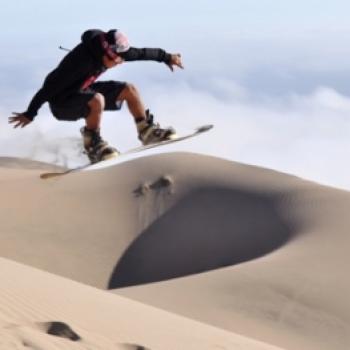 Sandboarding at Duna Toro Mata