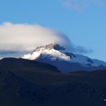 Climbing in Nevado Solimana