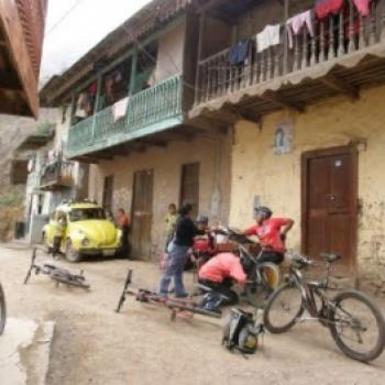 Cycling in Canchacalla