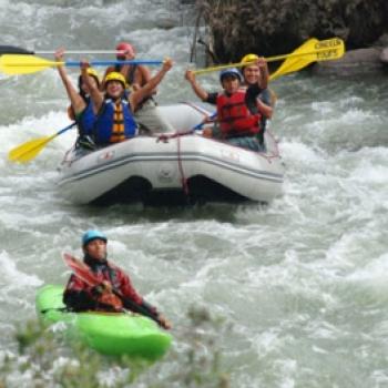 Rafting on the Lurín River