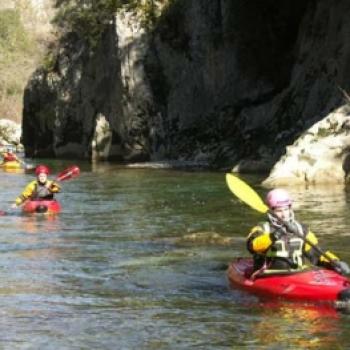 Rafting on Santa River