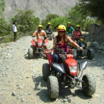 ATV in Lunahuaná