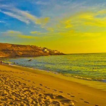 Surfing at El Silencio Beach