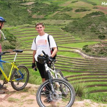 Cycling in Machu Picchu